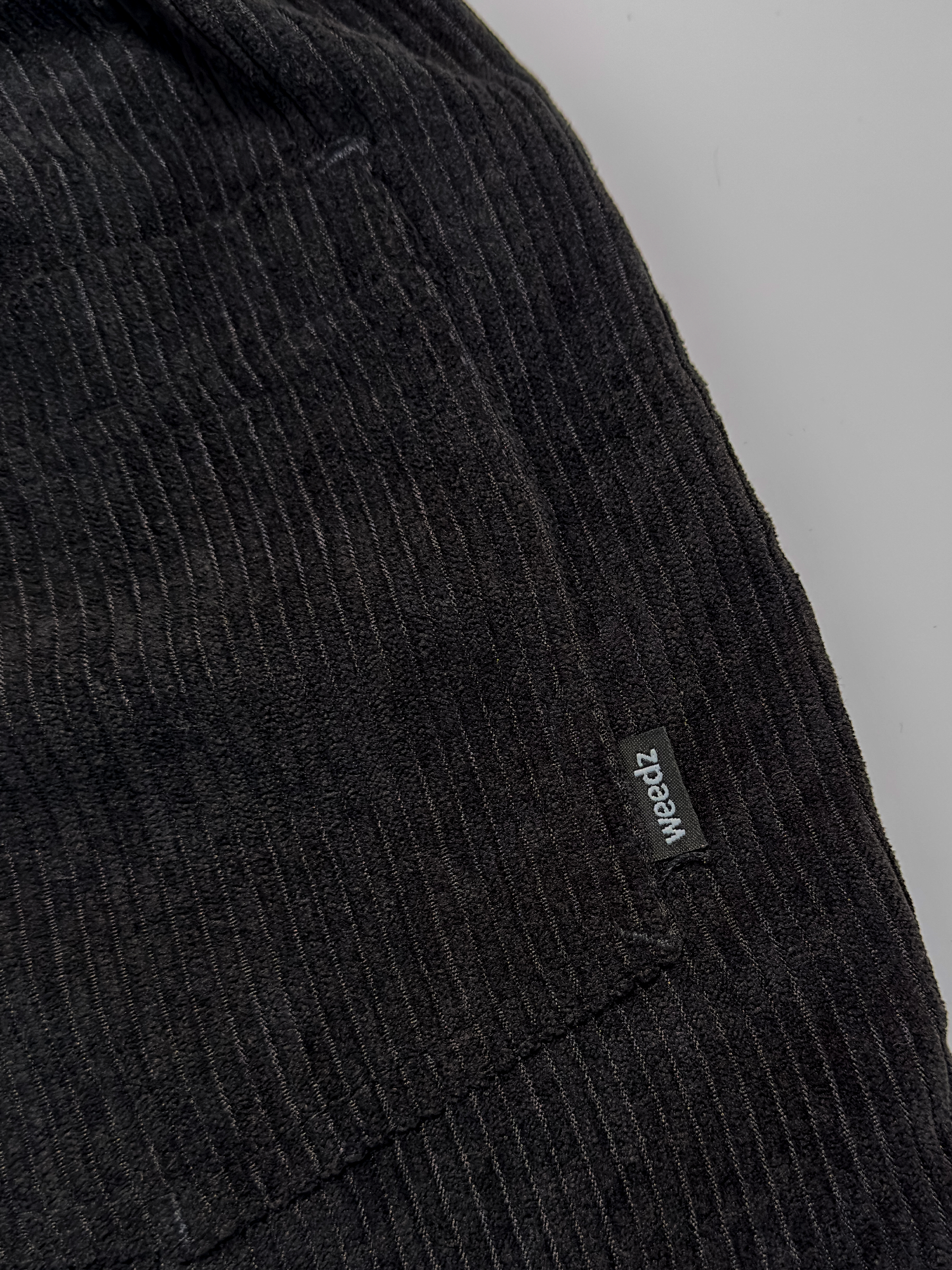 Walkshort Veludo Preto