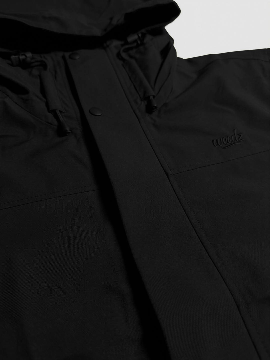Jaqueta Waterproof Black - Weedz Apparel