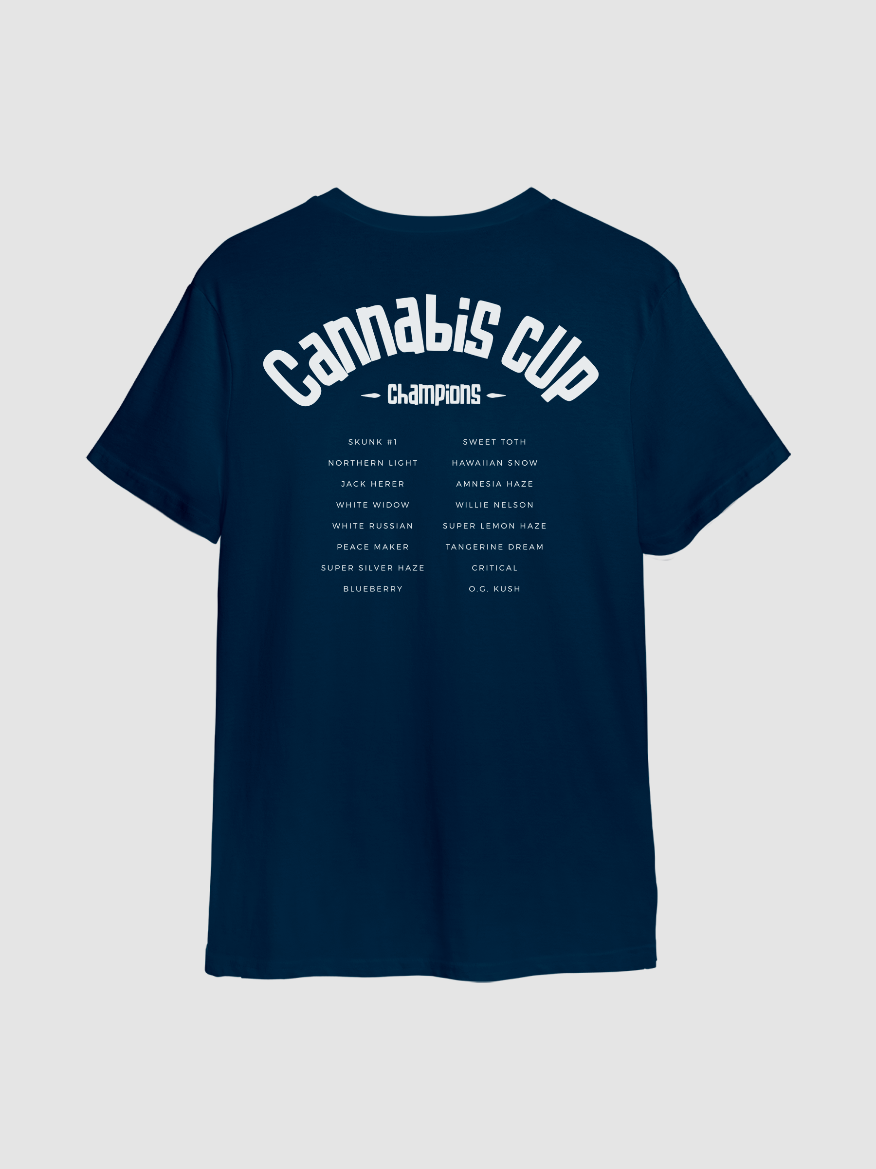 Camiseta Cannabis Cup Champions