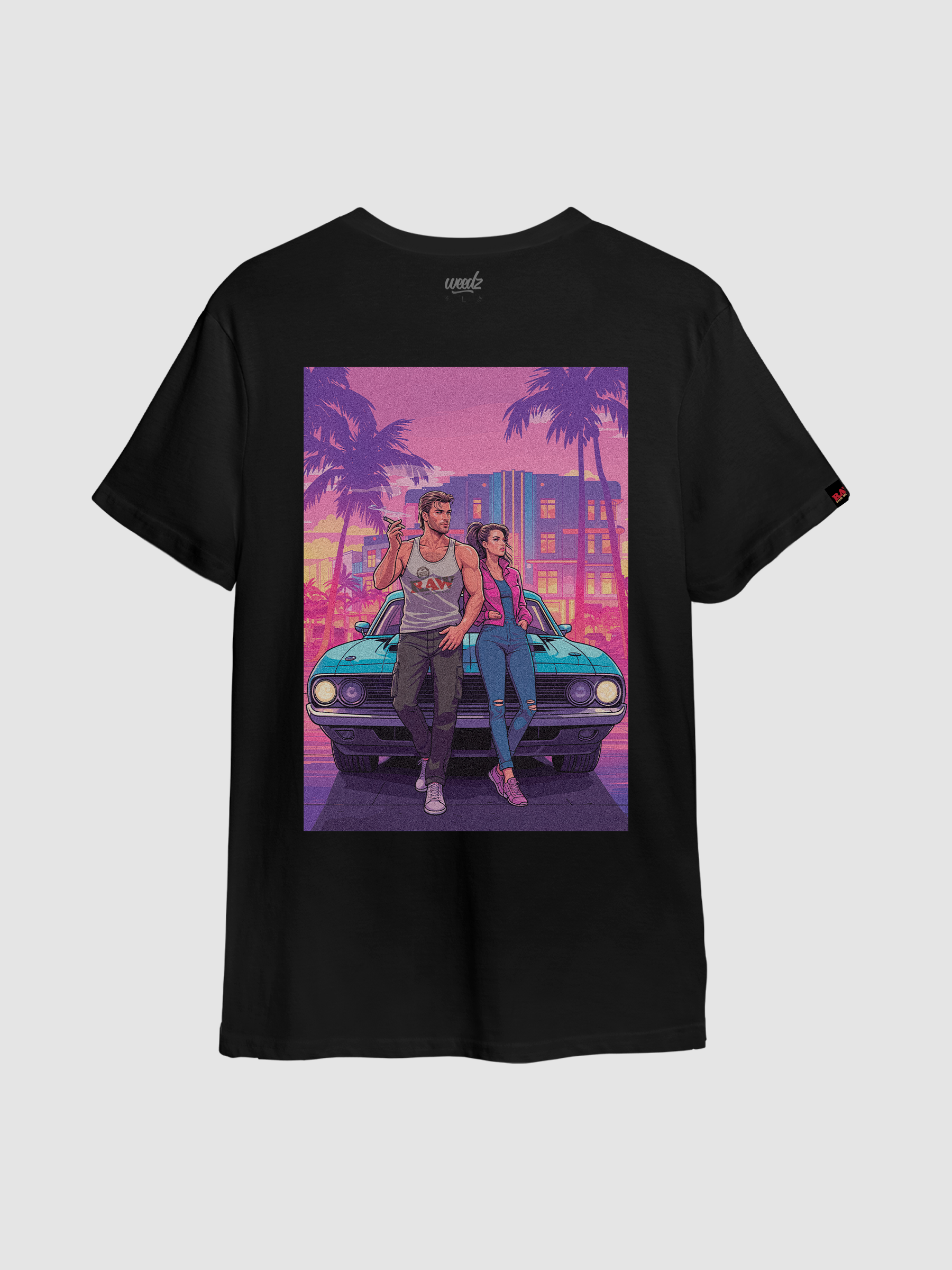 Camiseta RAW GTA