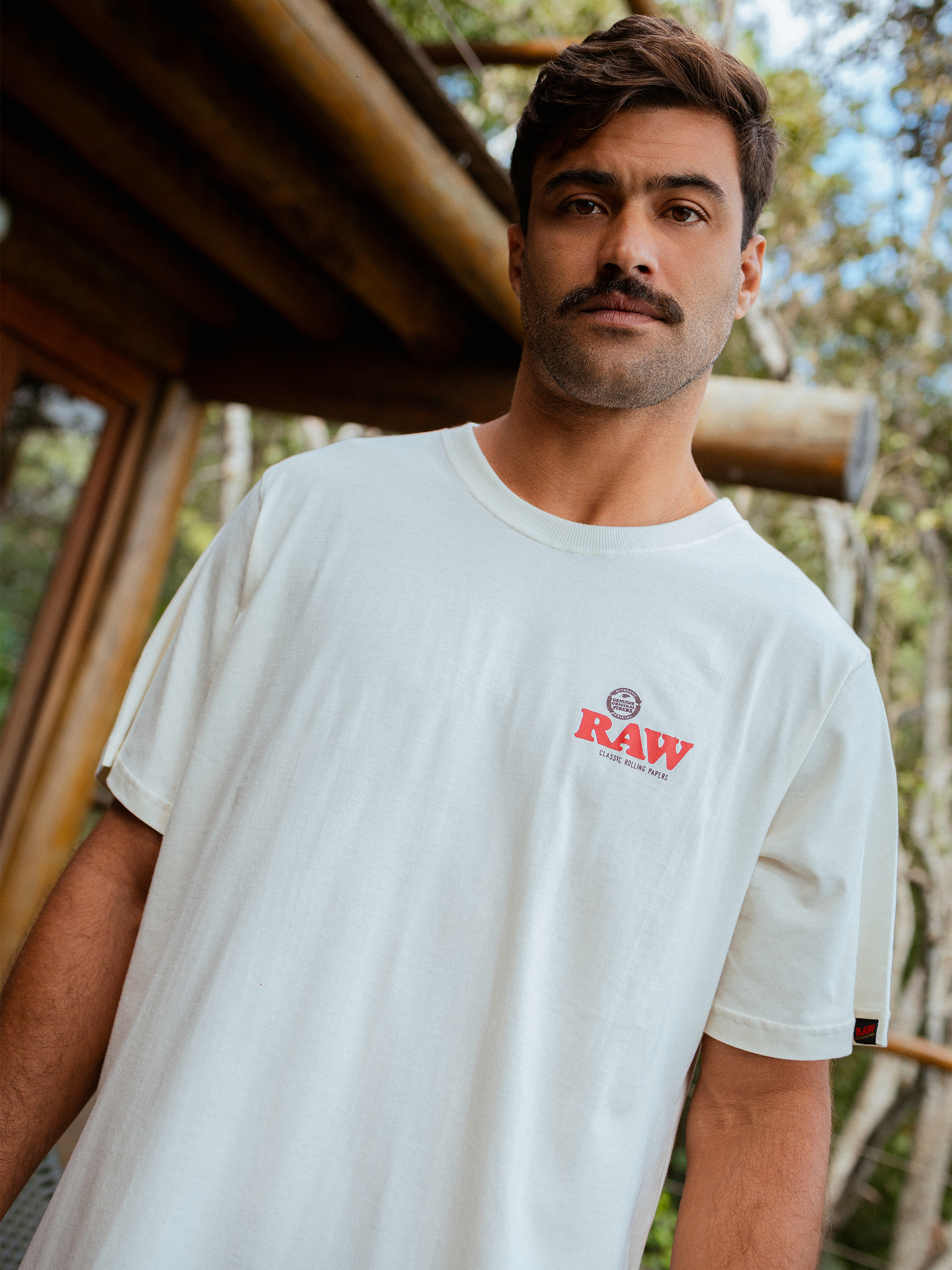 Camiseta RAW Leaves