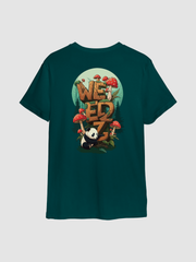 Camiseta verde Weedz Apparel streetwear e beachwear