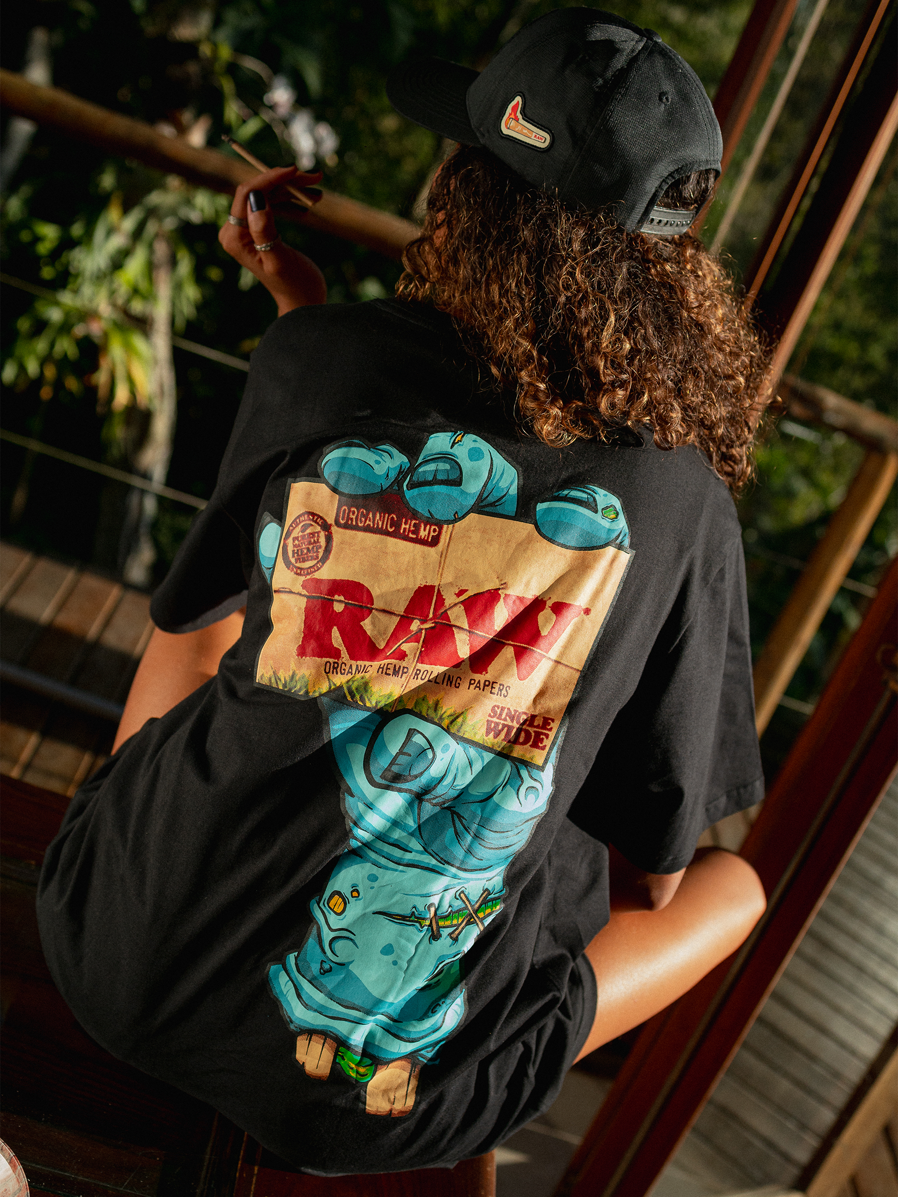 Camiseta RAW Zombie