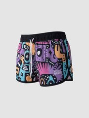 Hybrid short estampado Weedz Apparel streetwear e beachwear