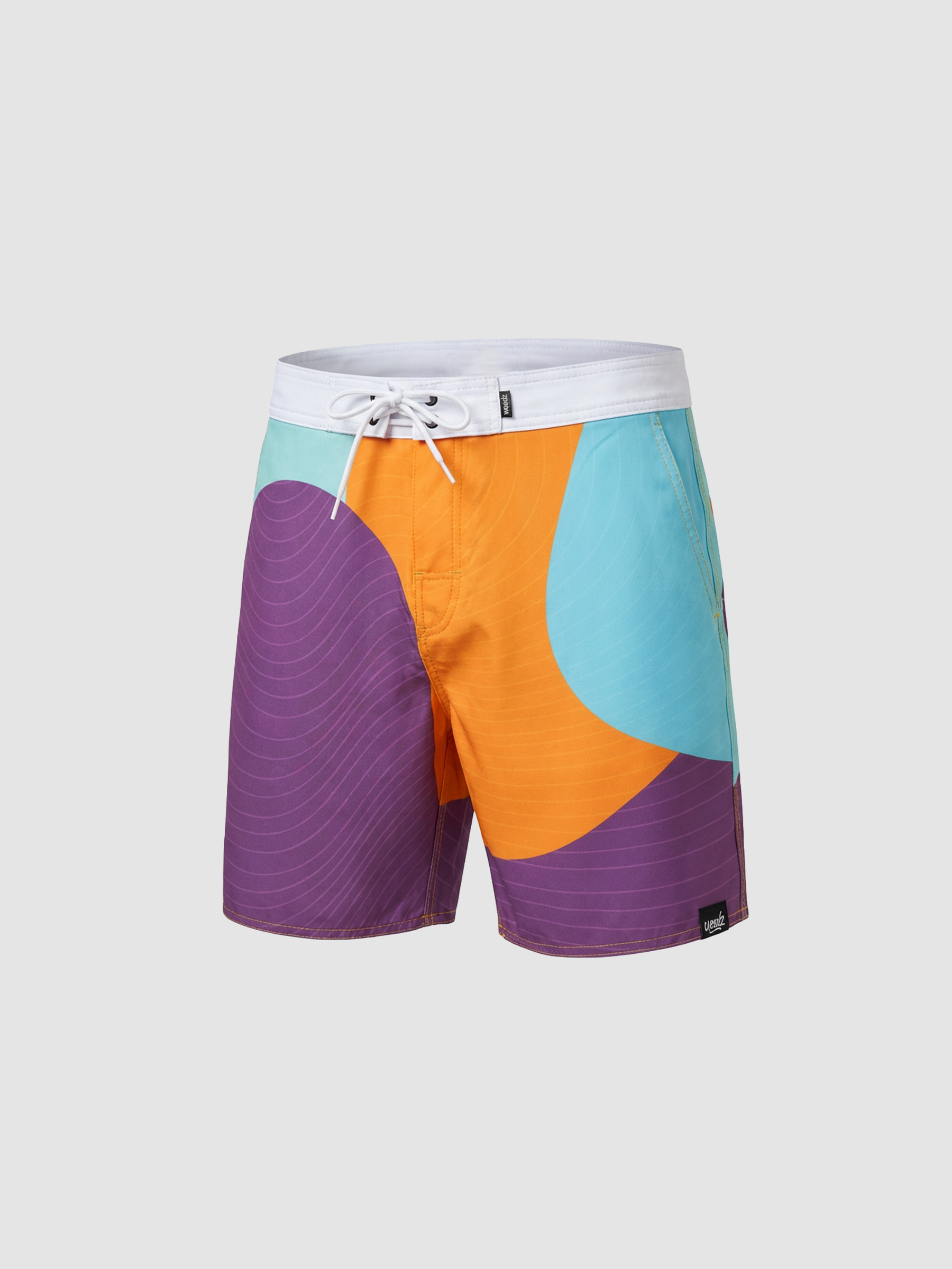 Hybrid Boardshort colorido Weedz Apparel streetwear e beachwear