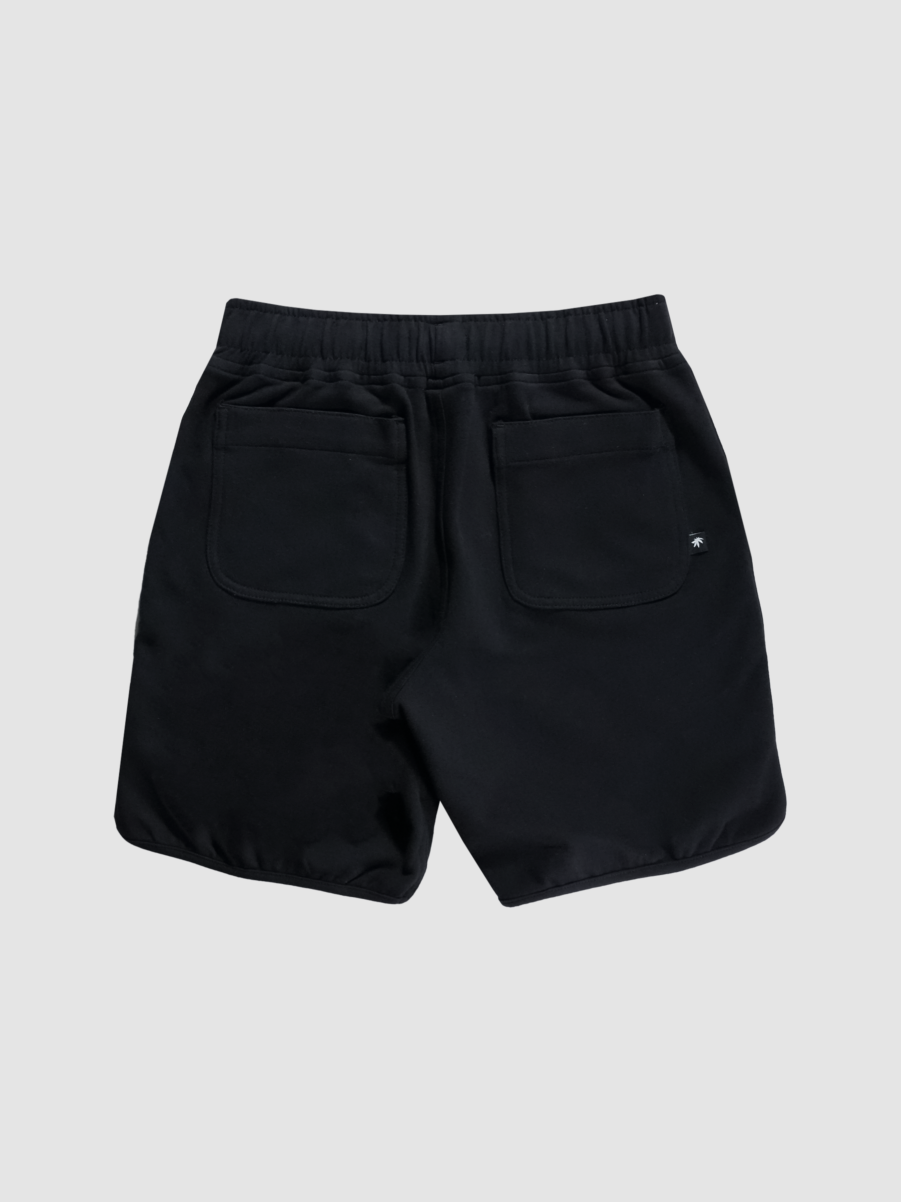 Walkshort Moletom Stretch Preto