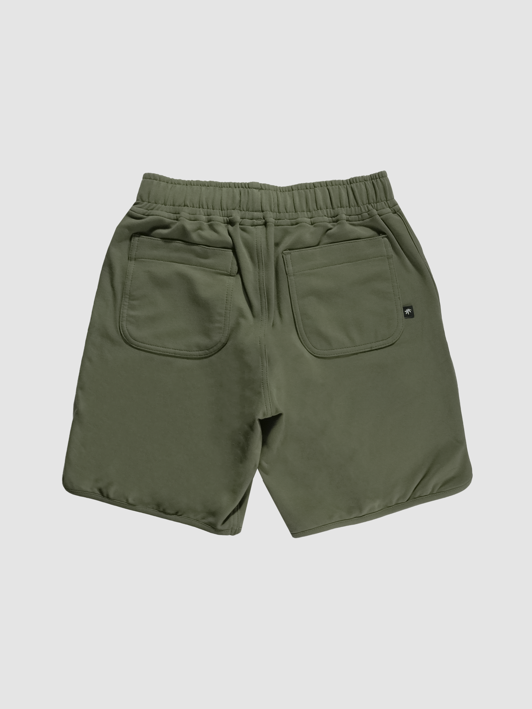 Walkshort Moletom Stretch Verde