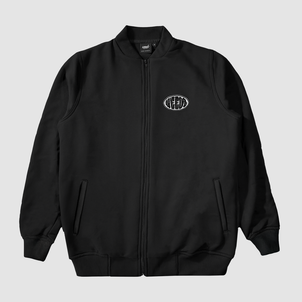 Bomber Jacket Moletom Preto