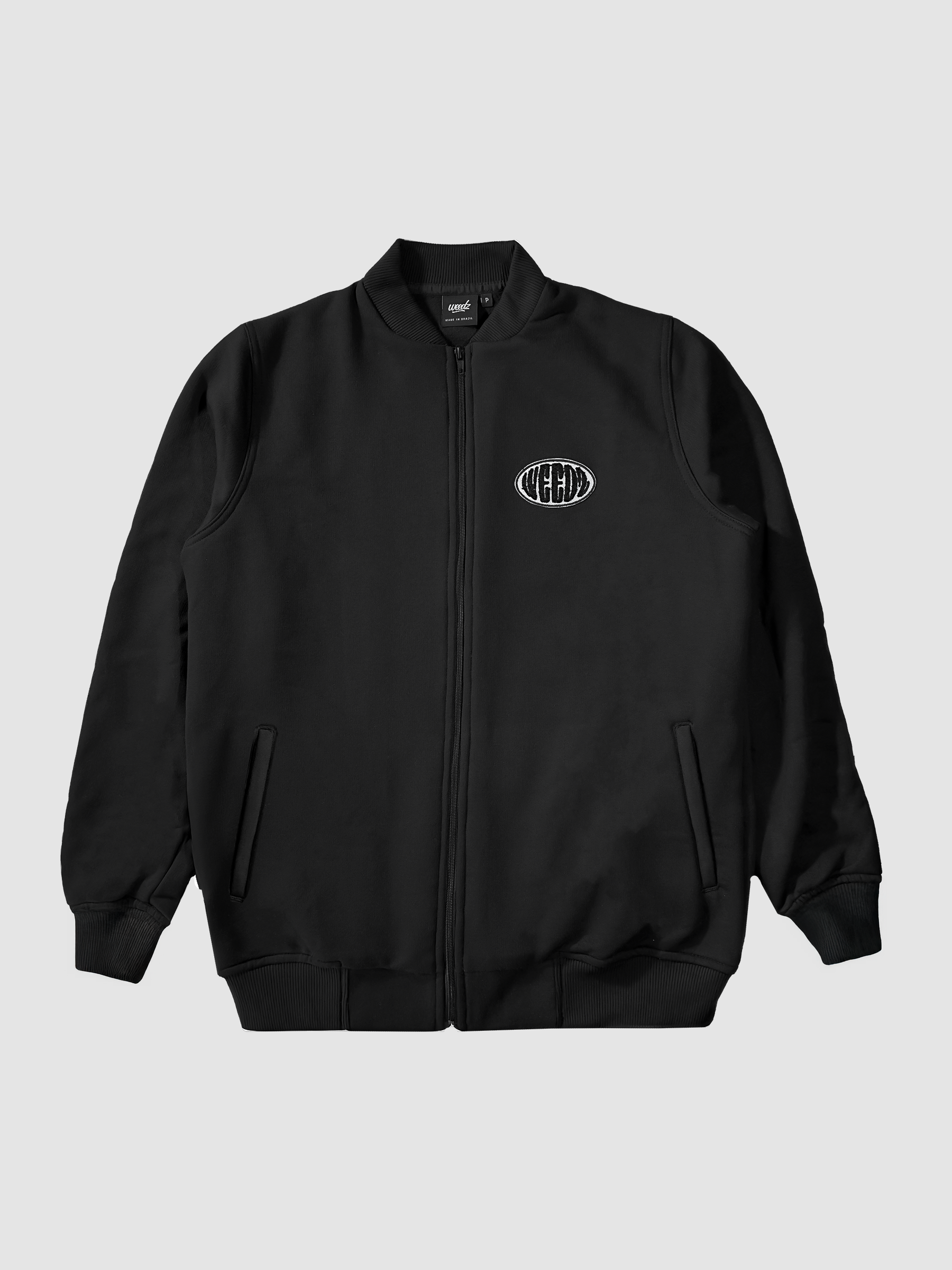 Bomber Jacket Moletom Preto