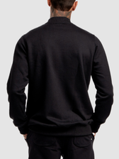 Bomber Jacket preto Weedz Apparel streetwear canábico