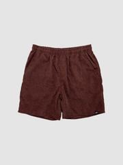Walkshort Veludo Marrom