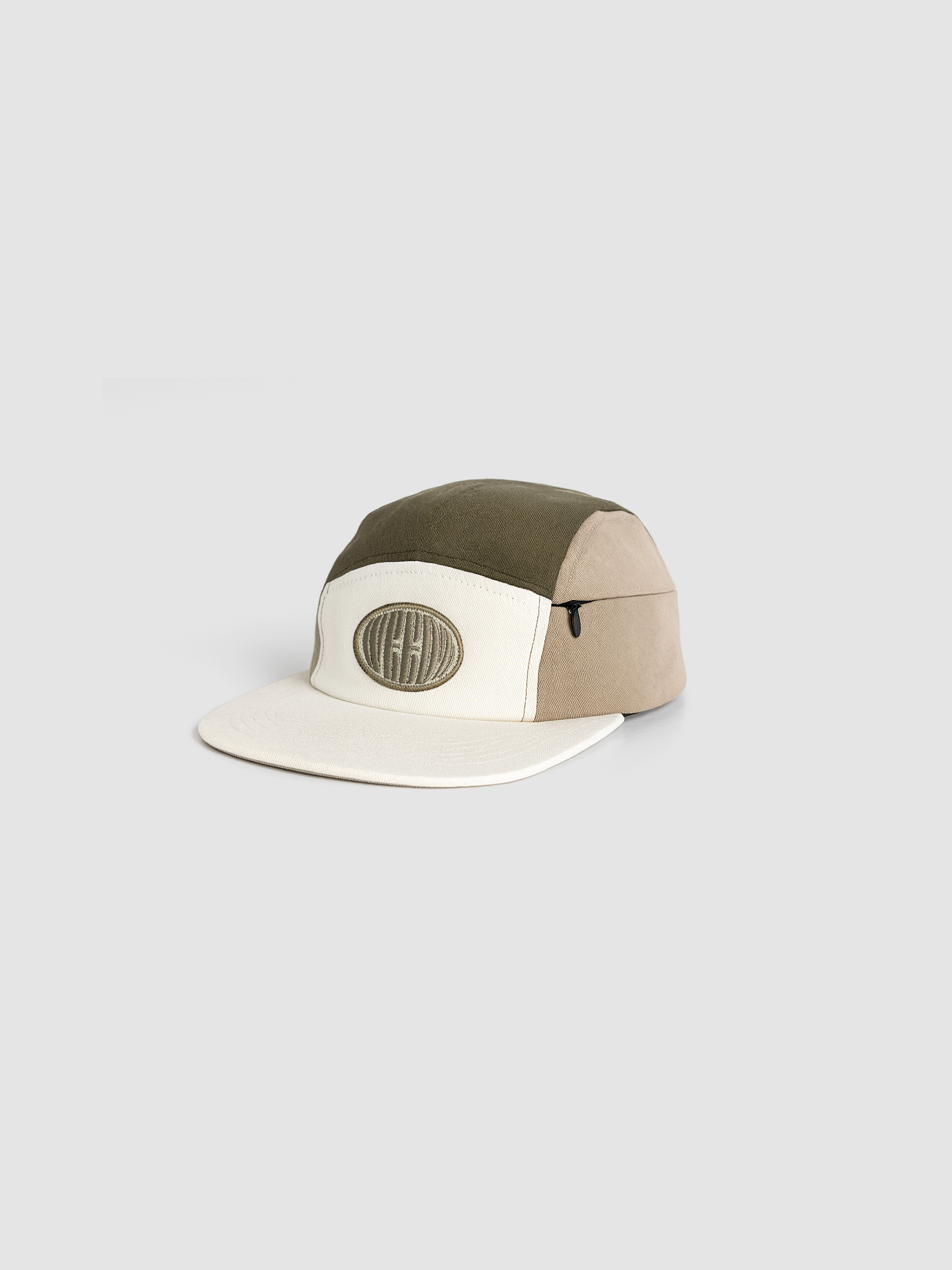 Boné Five Panel Tricolor