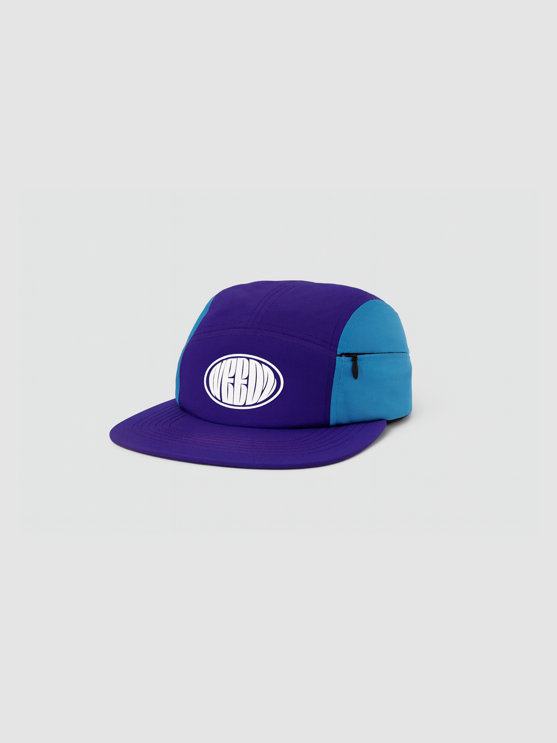 Boné Five Panel Purple & Blue