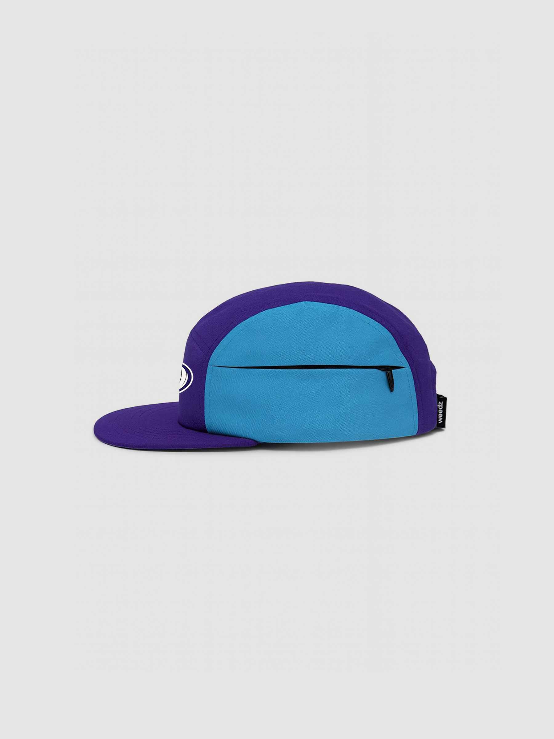 Boné Five Panel Purple & Blue
