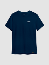 Camiseta azul marinho Weedz Apparel streetwear e beachwear