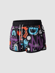 Hybrid short estampado Weedz Apparel streetwear e beachwear