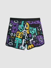 Hybrid Boardshort estampado Weedz Apparel streetwear e beachwear