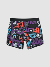 Hybrid Boardshort estampado Weedz Apparel streetwear e beachwear