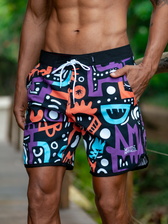 Hybrid Boardshort estampado Weedz Apparel streetwear e beachwear