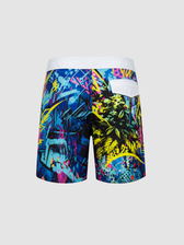 Hybrid Boardshort estampado Weedz Apparel streetwear e beachwear