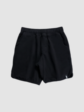 Walkshort Moletom Stretch Preto